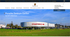 Desktop Screenshot of porsche-giessen.de